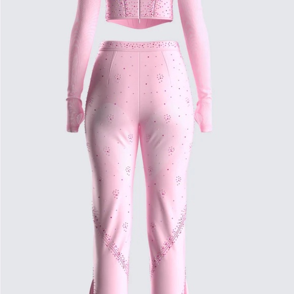 Pink 3 piece Finesse Festival Outfit - Picture 3 of 7